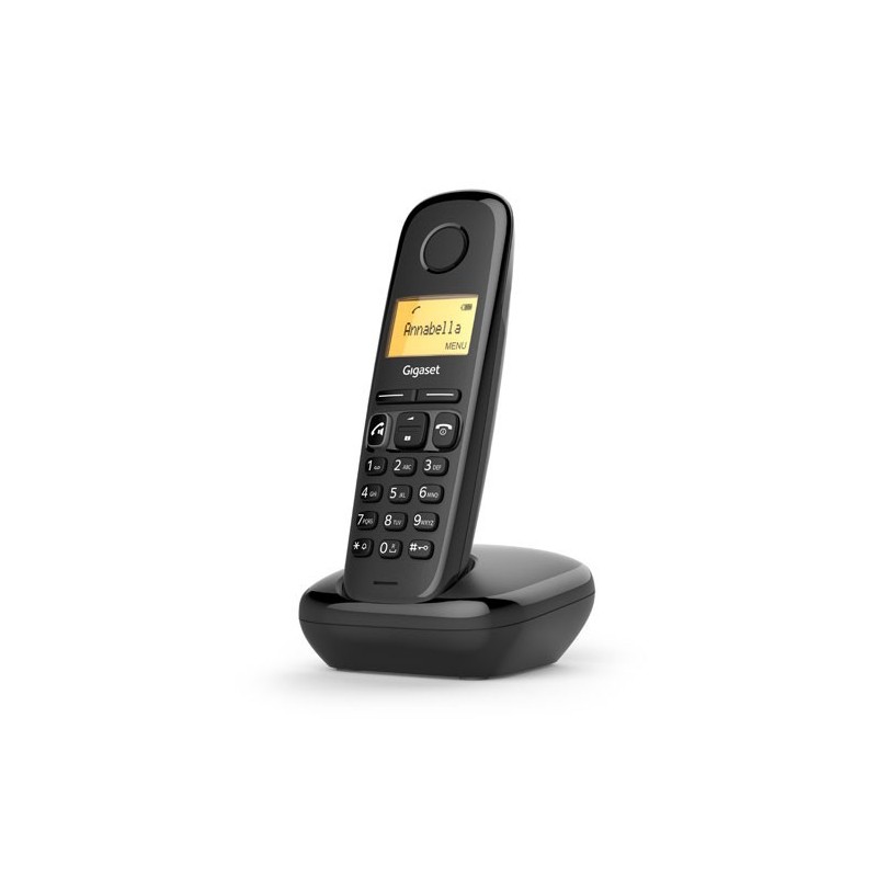 Gigaset A270 Teléfono DECT Identificador de llamadas Negro