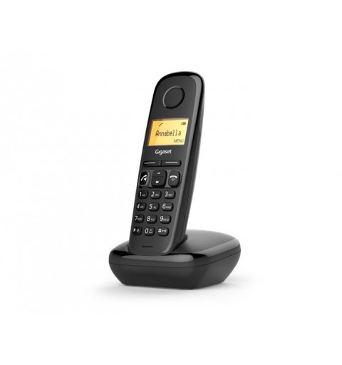 Gigaset A270 Teléfono DECT Identificador de llamadas Negro