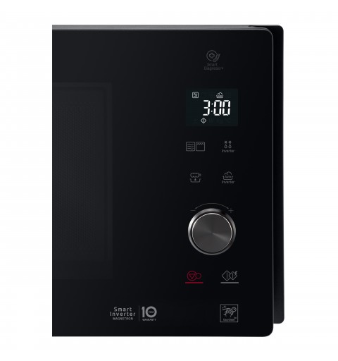 LG MH7265DPS forno a microonde Superficie piana Microonde con grill 32 L 1350 W Nero