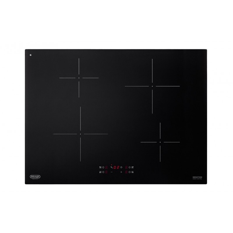 De’Longhi PIN 72 plaque Noir Intégré (placement) 70 cm Plaque avec zone à induction 4 zone(s)