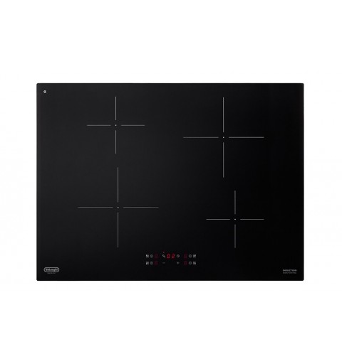 De’Longhi PIN 72 hob Black Built-in 70 cm Zone induction hob 4 zone(s)