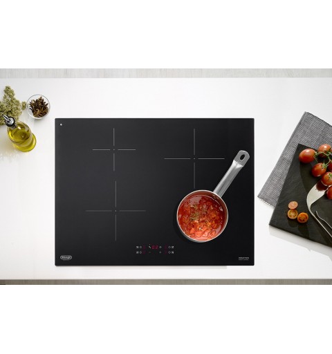 De’Longhi PIN 72 hob Black Built-in 70 cm Zone induction hob 4 zone(s)