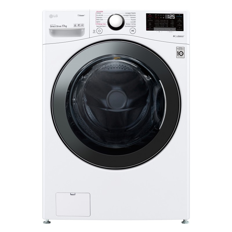 LG F1P1CY2W lavadora Carga frontal 17 kg 1100 RPM E Blanco