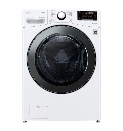 LG F1P1CY2W Lavatrice Intelligente AIDD 17kg Vapore TurboWash 1100 Giri min Carica frontale Classe E