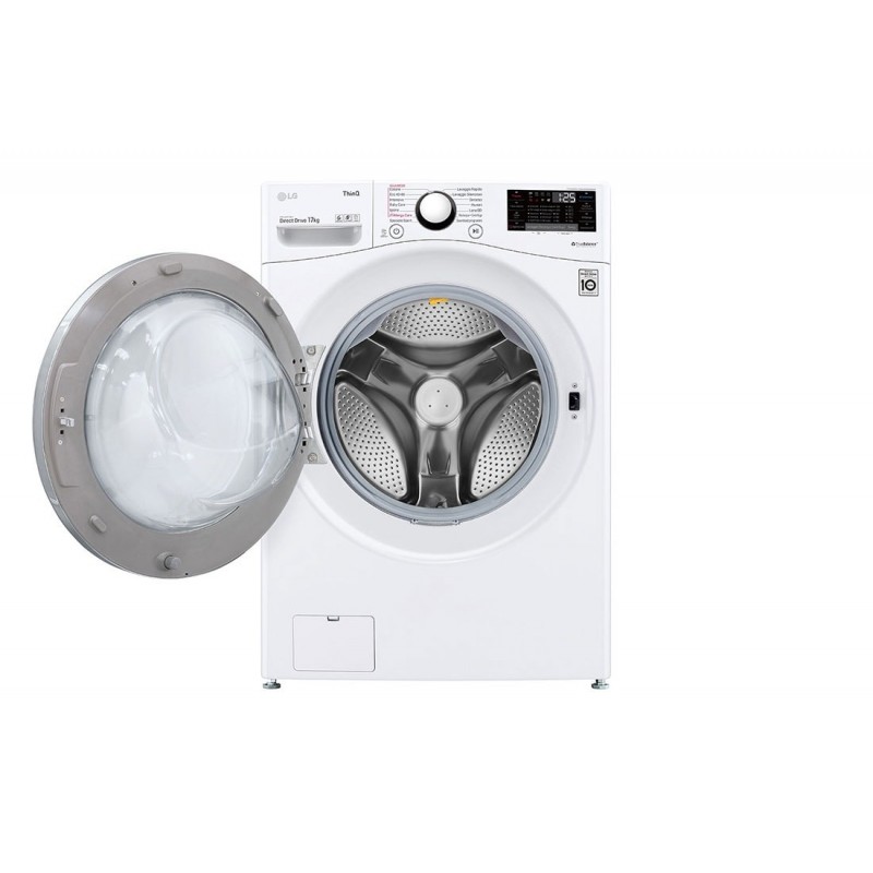 LG F1P1CY2W Lavatrice Intelligente AIDD 17kg Vapore TurboWash 1100 Giri min Carica frontale Classe E