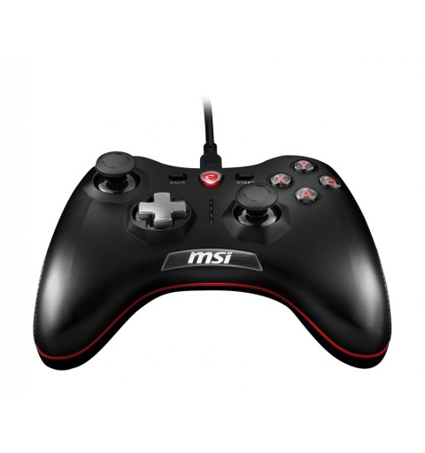 MSI Force GC20 Negro USB 2.0 Palanca de mando Analógico Digital Android, PC