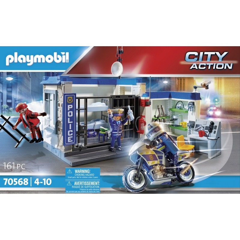 Playmobil City Action Polizei Flucht aus dem Gefängn