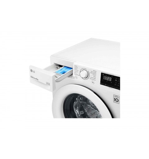 LG F4WV309N3E machine à laver Charge avant 9 kg 1360 tr min B Blanc