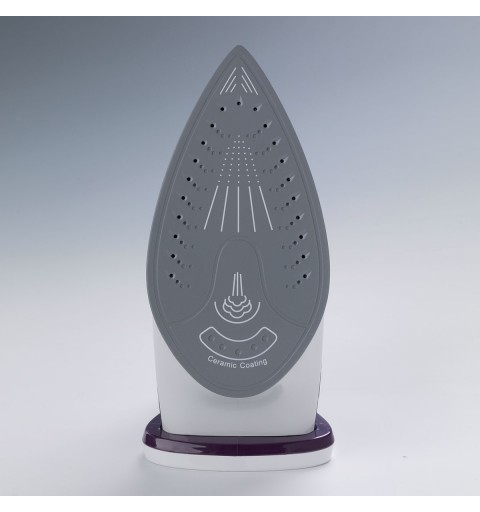 Ariete 6243 Dry & Steam iron Ceramic soleplate 2200 W Purple, White