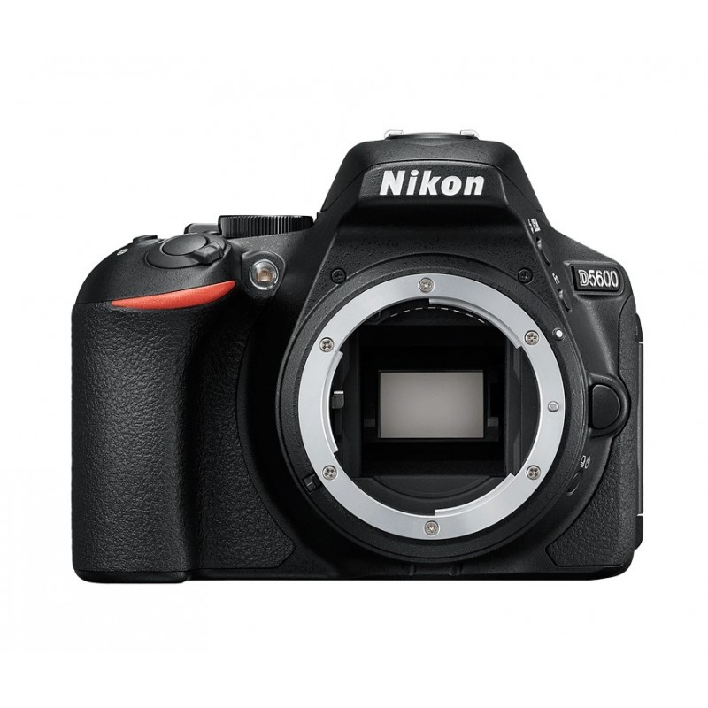 Nikon D5600 + AF-P DX 18-55mm VR + 8GB SD Juego de cámara SLR 24,2 MP CMOS 6000 x 4000 Pixeles Negro