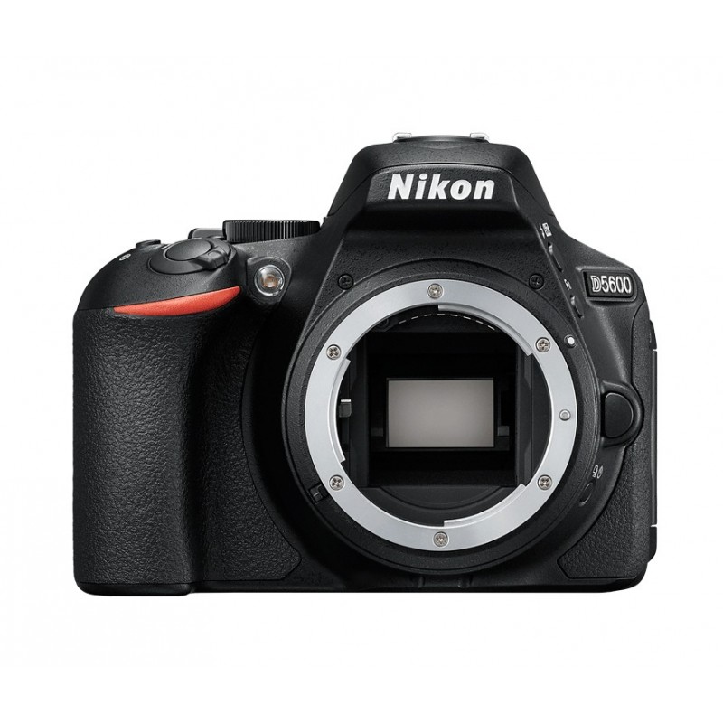 Nikon D5600 + AF-P DX 18-55mm VR + 8GB SD Kit fotocamere SLR 24,2 MP CMOS 6000 x 4000 Pixel Nero