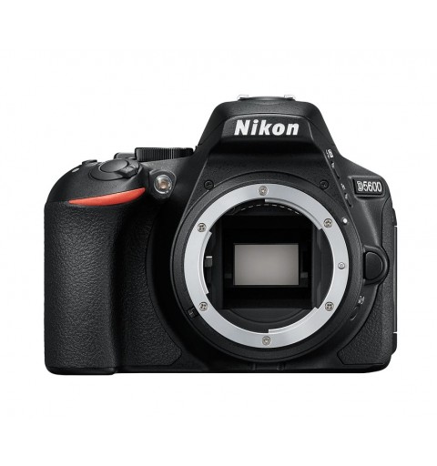 Nikon D5600 + AF-P DX 18-55mm VR + 8GB SD Juego de cámara SLR 24,2 MP CMOS 6000 x 4000 Pixeles Negro