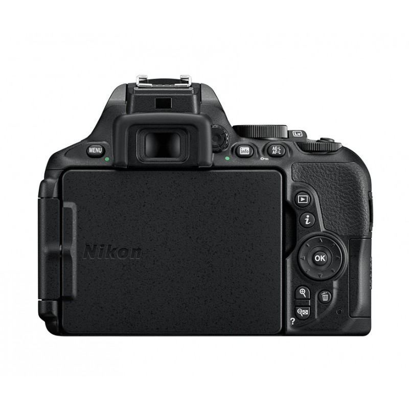 Nikon D5600 + AF-P DX 18-55mm VR + 8GB SD Kit fotocamere SLR 24,2 MP CMOS 6000 x 4000 Pixel Nero