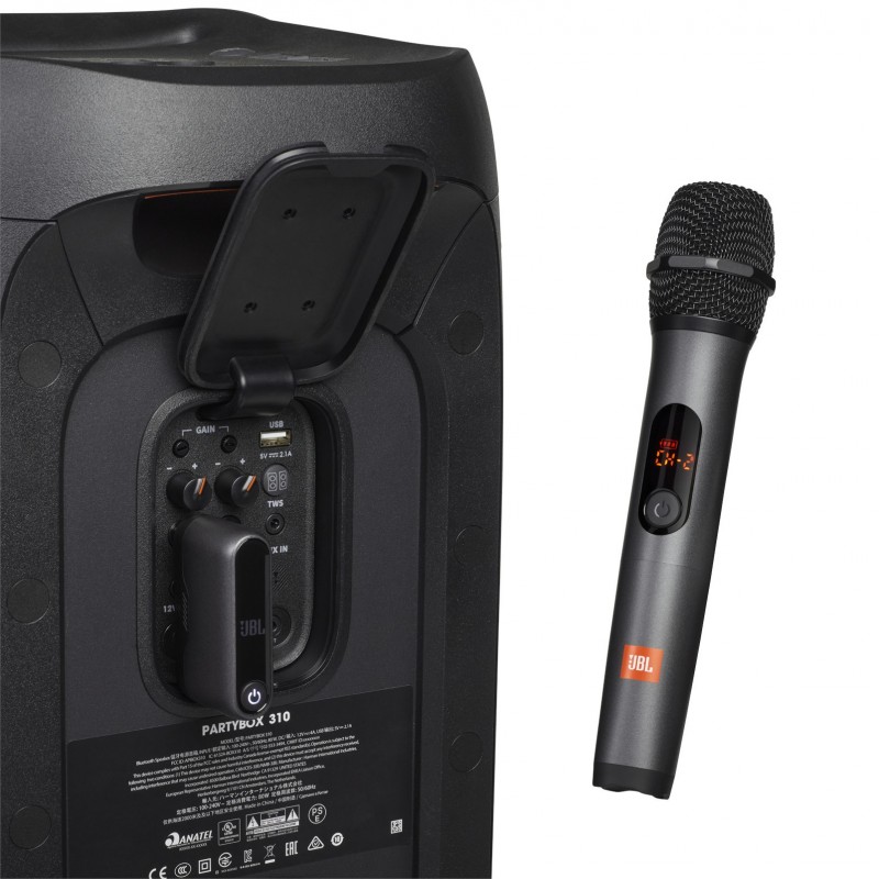 JBL JBLWIRELESSMIC micrófono Negro Micrófono para karaoke