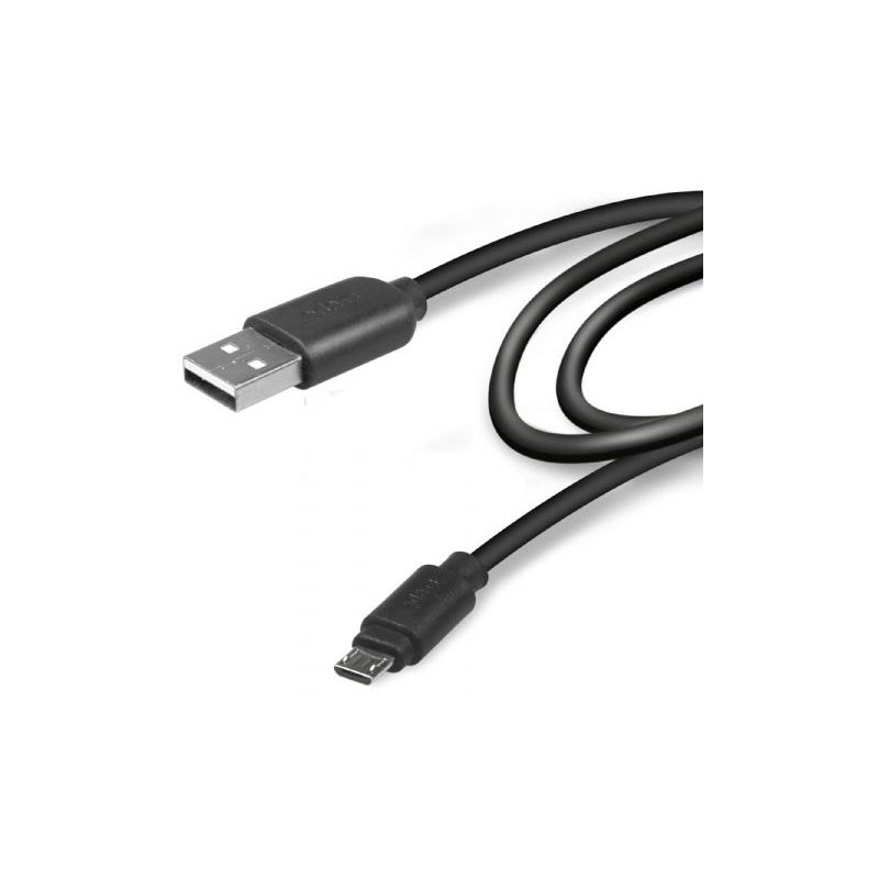 SBS 3m USB 2.0 USB cable USB A Micro-USB B Black