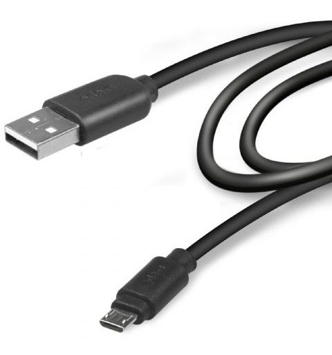 SBS 3m USB 2.0 cavo USB USB A Micro-USB B Nero