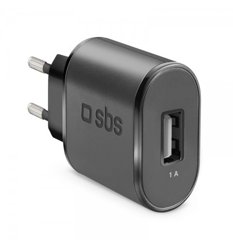 SBS TETR1USB1A adaptador e inversor de corriente Interior 5 W Negro