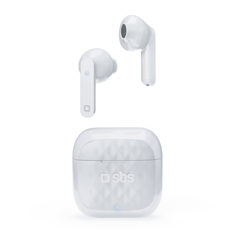 SBS TWS Air Free Headphones True Wireless Stereo (TWS) In-ear Calls Music Charging stand White