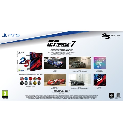 Sony Gran Turismo 7, 25th Anniversary Edition Aniversario Plurilingüe PlayStation 5