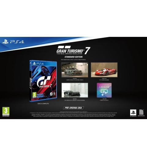 Sony Gran Turismo 7, Standard Edition Estándar Plurilingüe PlayStation 4