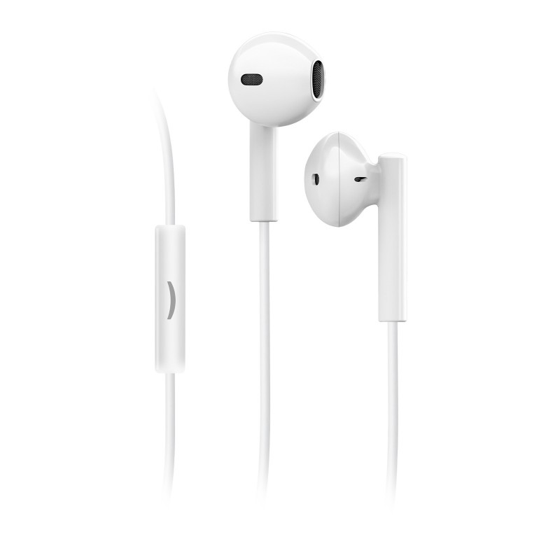 SBS TEEARSETMIX65W auricular y casco Auriculares Alámbrico Dentro de oído Llamadas Música Blanco