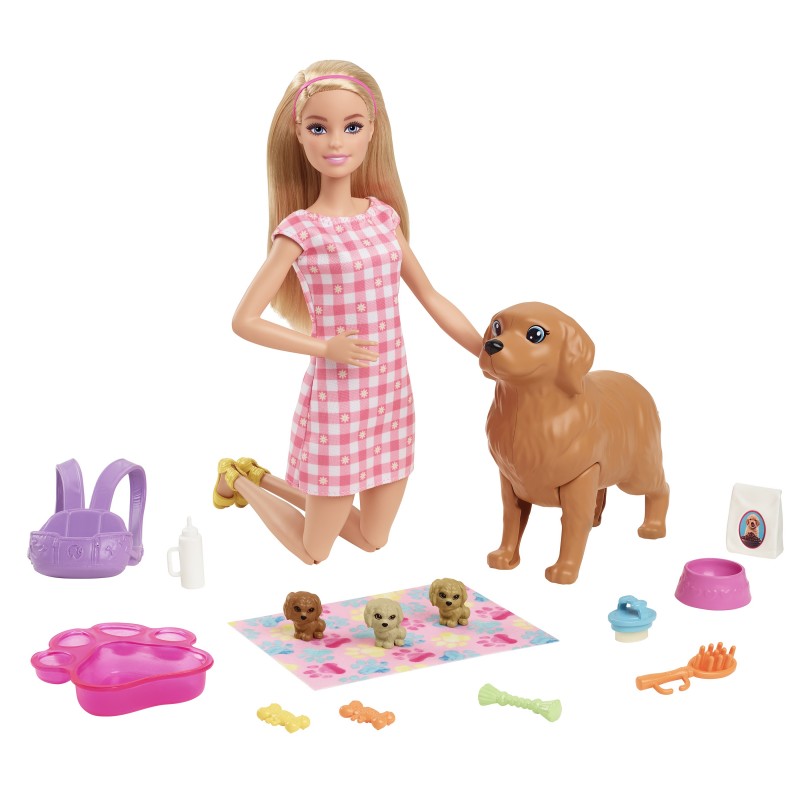 Barbie Naissance Des Chiots