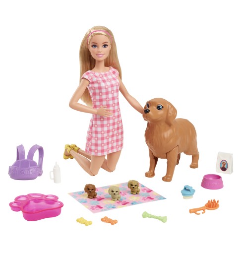 Barbie Naissance Des Chiots