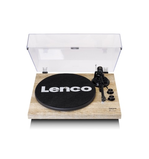 Lenco LBT-188 Audio-Plattenspieler mit Riemenantrieb Beige