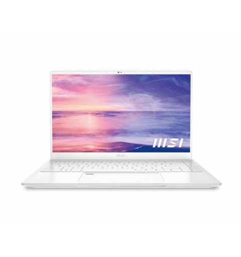 MSI 14Evo A11M-204IT Notebook 35.6 cm (14") Full HD Intel® Core™ i7 16 GB LPDDR4-SDRAM 512 GB SSD Wi-Fi 6 (802.11ax) Windows 10