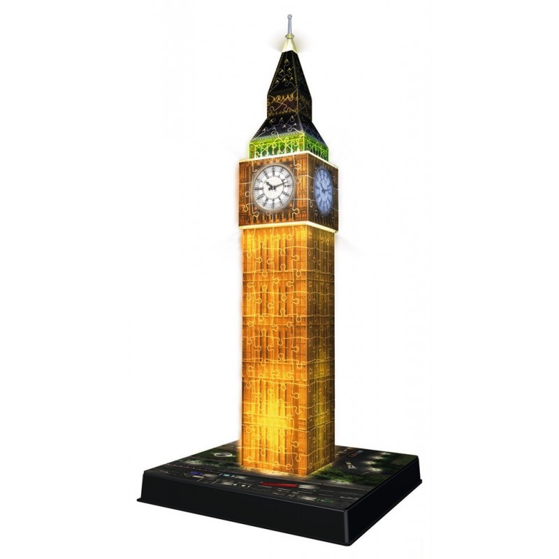 Ravensburger Big Ben Night Edition Puzle 3D 216 pieza(s) Edificios