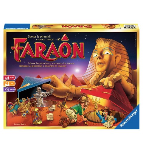 Ravensburger Faraon Board game Travel adventure