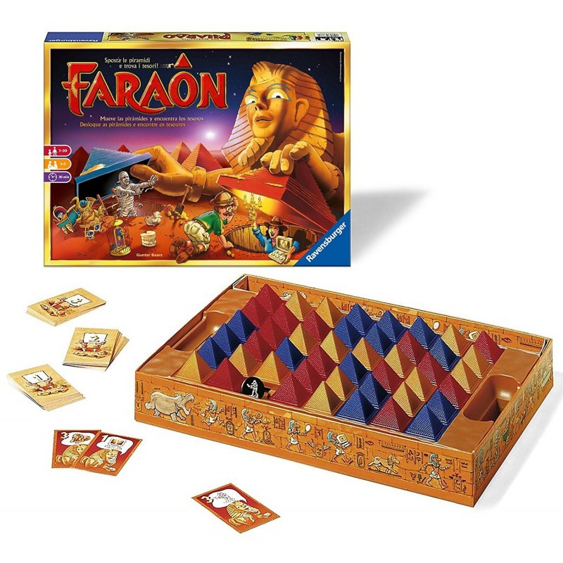 Ravensburger Faraon Board game Travel adventure