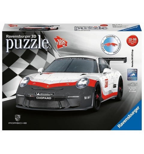 Ravensburger Puzzle 3D Porsche 911 GT3 Cup