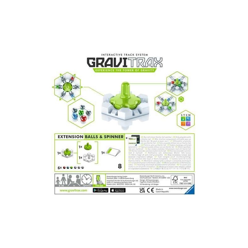 Ravensburger GraviTrax Balls & Spinner Board game Rompecabezas