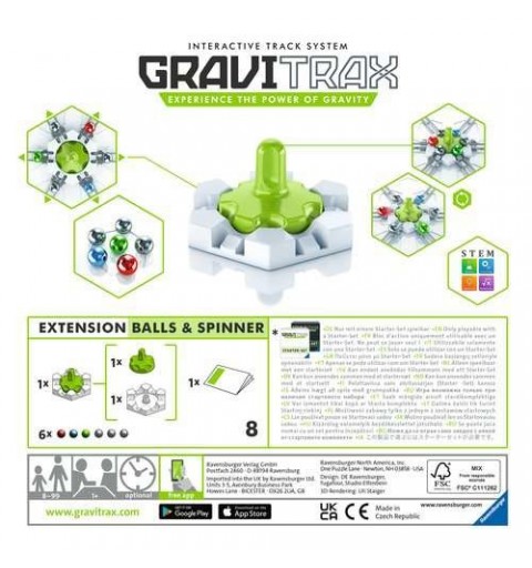 Ravensburger GraviTrax Balls & Spinner Board game Puzzle