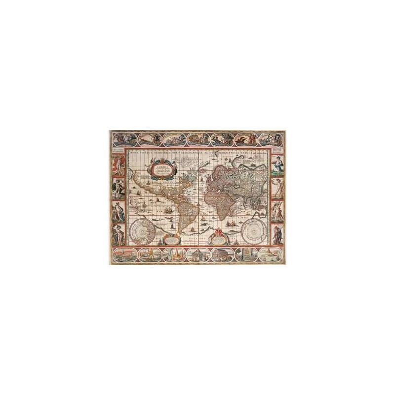 Ravensburger Map of the World 1650 Rompecabezas de cubos 2000 pieza(s) Mapas
