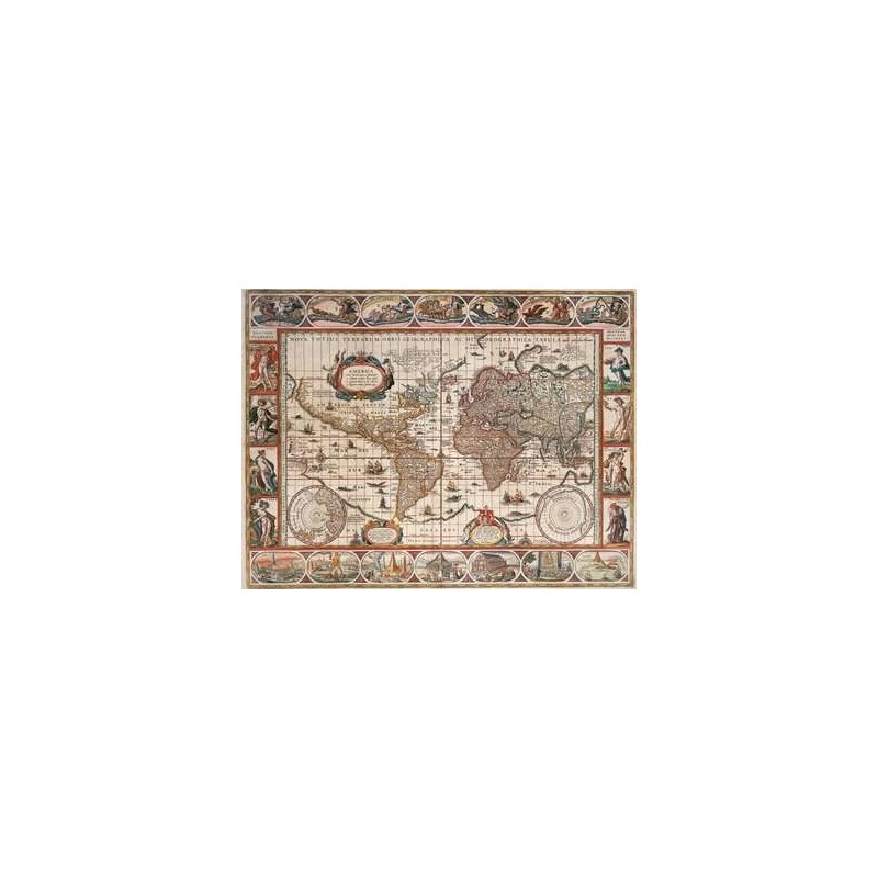 Ravensburger Map of the World 1650 Rompecabezas de cubos 2000 pieza(s) Mapas
