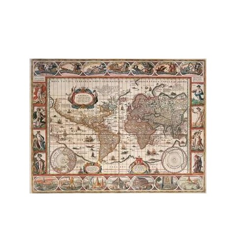 Ravensburger Map of the World 1650 Block-Puzzle 2000 Stück(e) Landkarten