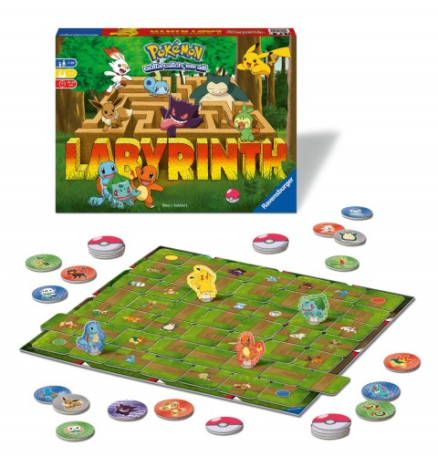 Ravensburger Pokémon Labyrinth Board game Famiglia