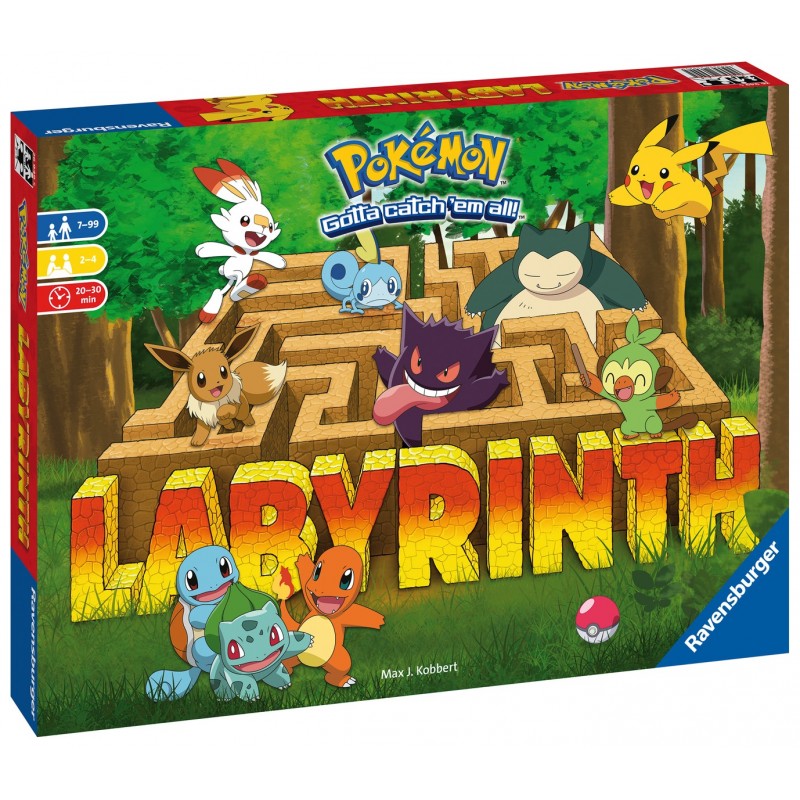 Ravensburger Pokémon Labyrinth Board game Famiglia