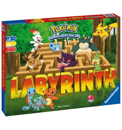 Ravensburger Pokémon Labyrinth Board game Famiglia