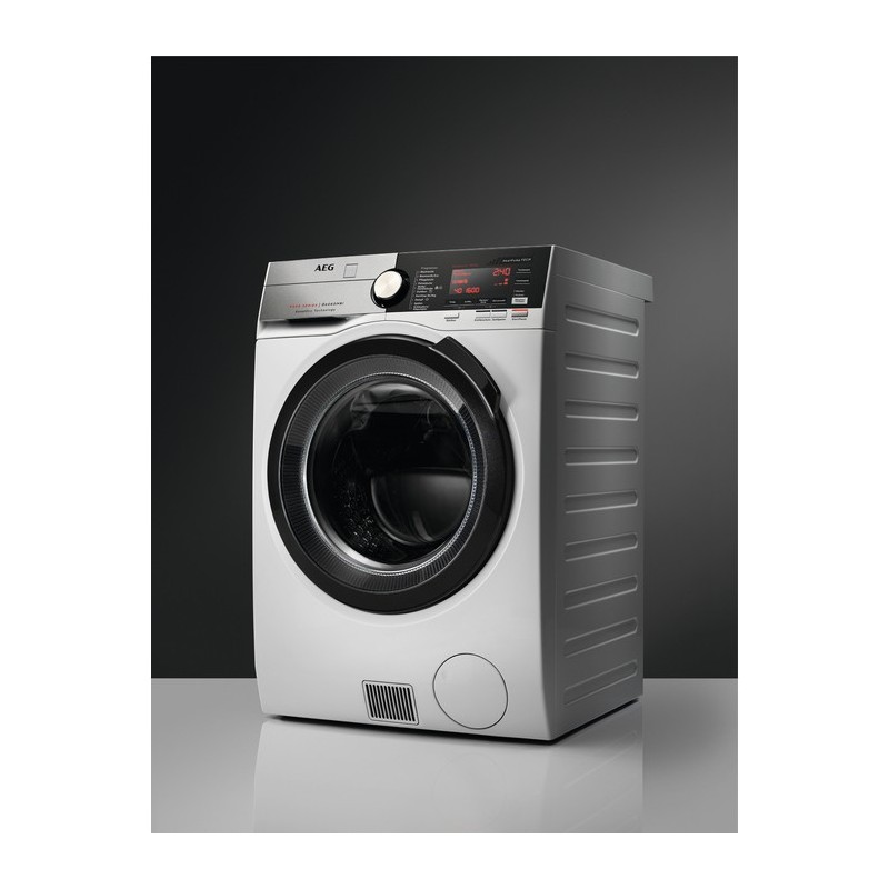 AEG L9WEC166BC machine à laver avec sèche linge Autoportante Charge avant Blanc C