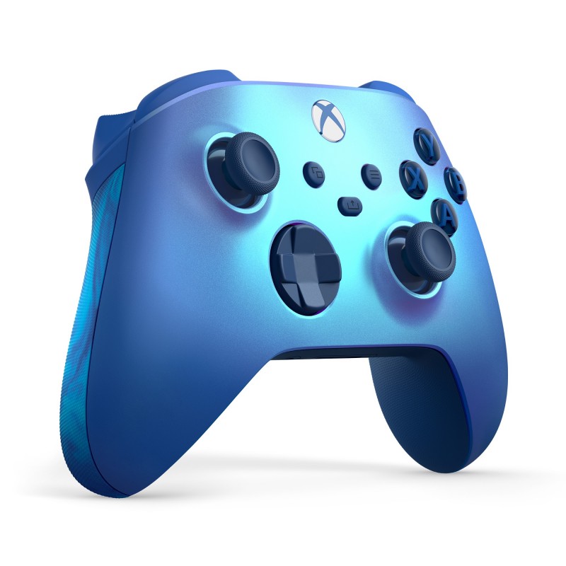 Microsoft Xbox Wireless Controller Aqua Shift Special Edition Aqua colour Bluetooth Gamepad Analogue Digital Xbox, Xbox One,