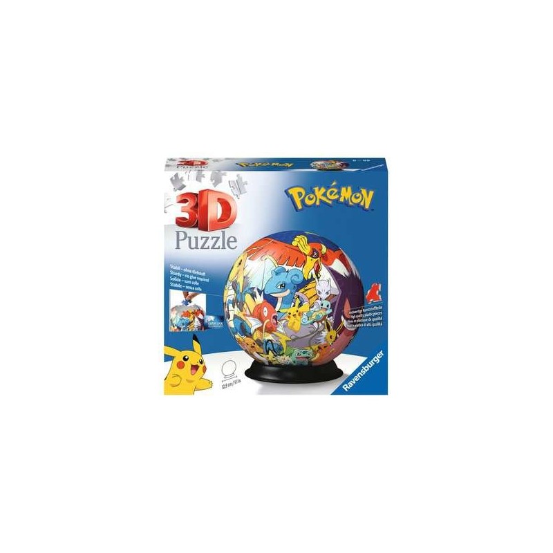 Ravensburger Pokemon Puzle 3D 72 pieza(s) Dibujos