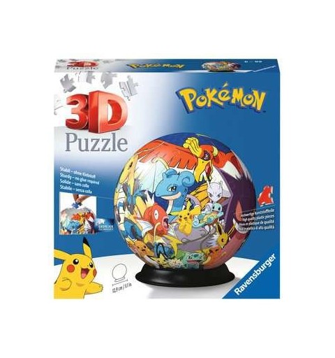 Ravensburger Pokemon Puzle 3D 72 pieza(s) Dibujos