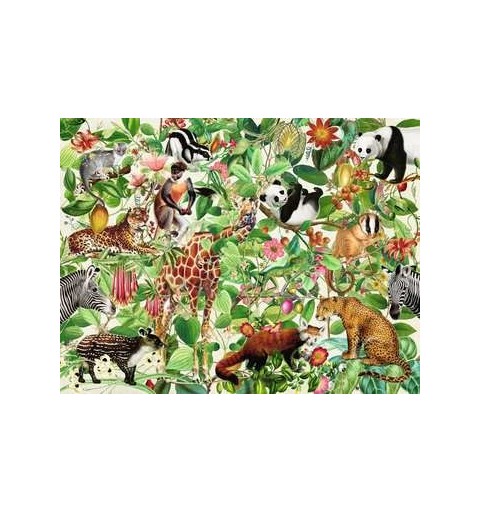 Ravensburger Selva Puzzle 2000 pz Animali