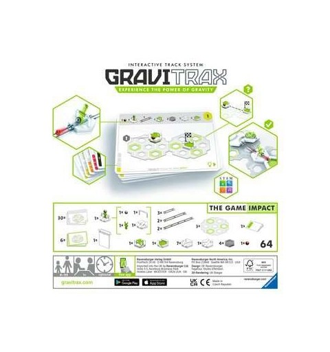 Ravensburger GraviTrax Challenge Impact pista giocattolo