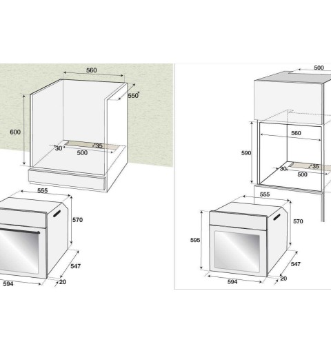 Beko BIE110X 66 L 2400 W A Acciaio inossidabile