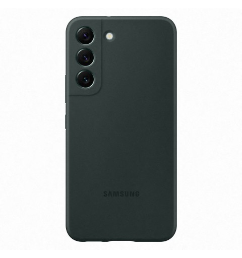 Samsung Cover in Silicone per Galaxy S22, Forest Green