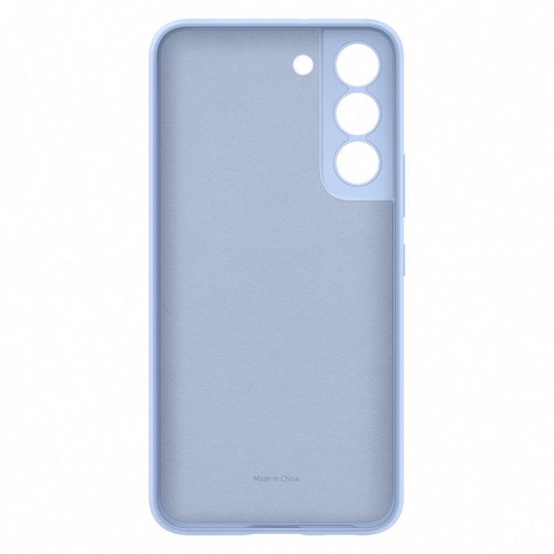 Samsung Cover in Silicone per Galaxy S22, Artic Blue